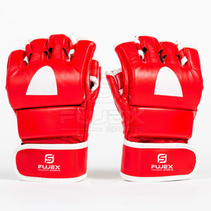 Guantes de MMA FUJES SPORTS de Alta Calidad con Logotipo Personalizado, para Adultos, Absorben la Humedad, para Uso en Exteriores/Gimnasio, Servicio OEM, Gran Venta - Product Image 3