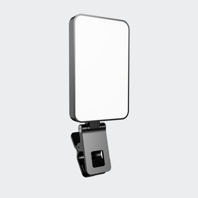Portable Smart LED Ring Light Plastic Selfie Video Conference Lamp Fill Feature Makeup Mobile Phone Photographic Work Studio Use
