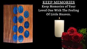 Resin Rosewood Mix Cremation <b>Urns</b> <b>for</b> Human <b>Ashes</b> Adult Burial <b>Urns</b> <b>for</b> Columbarium <b>Wooden</b> Box Funeral <b>Ashes</b> Large - Product Image 6