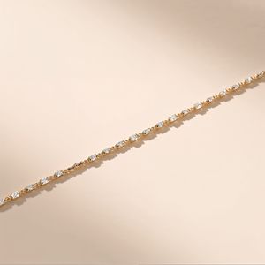 Collar con Colgante de Cadena de Cable de Oro Blanco Platino de 18K, Joyería Fina de Lujo Unisex, Diseño OEM de Eslabones Delgados - Product Image 6