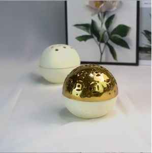 Quemador de Aromaterapia de Madera de Acacia de Estilo Árabe de Lujo, Ecológico, con Acabado Dorado, Perfecto para Decoración con Bakhoor y para Regalos - Product Image 6