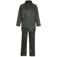 Conjunto de Traje Impermeable y Cortavientos de 2 Piezas con Cierre, Transpirable y Duradero, a Precios Económicos, 100% Poliéster