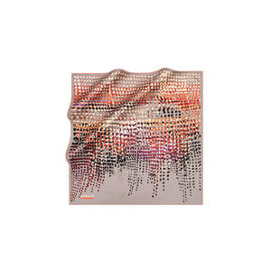 Colorful 90x90 Cacharel Polyester Twill <b>Square</b> <b>Scarf</b> - Product Image 1