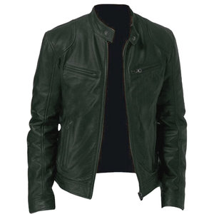 Manteaux en toile Slim High Street en cuir ordinaire de haute qualité pour hommes Style formel classique en vrac - Product Image 5