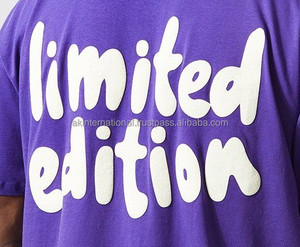 High Quality Custom Foam Screen Printing T-shirt Fashion Brand Custom 3D Puff Print Tshirt Customized - Product Image 4