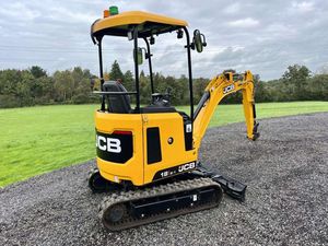 Mini pelle sur chenilles diesel compacte JCB 18Z-1 capacité de 2 tonnes avec moteur Yanmar et hydraulique Bosch à vendre - Product Image 5