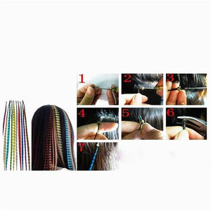 Sialkt – Micro anneaux pour Extension de cheveux (chirurgicale décontractée), perles pour la coiffure - Product Image 6