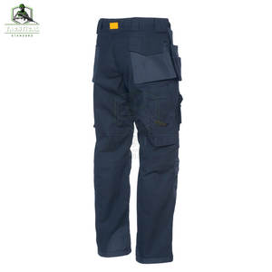 Pantalon de sécurité haute visibilité réfléchissant respirant en coton/polyester pour homme, couleur personnalisée, vêtements de travail de haute qualité - Product Image 5