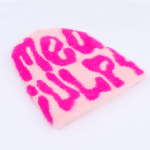 Gorro suave acanalado de mezcla de mohair con gorro de invierno unisex de ajuste elástico cálido para uso al aire libre y uso diario en clima frío - Product Image 5