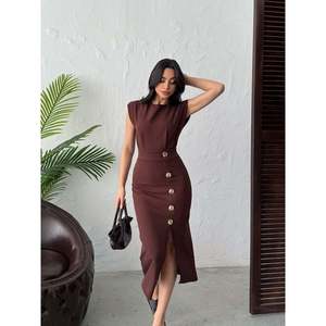 3131 ชุดเดรส - สีเหลือง - Product Image 3