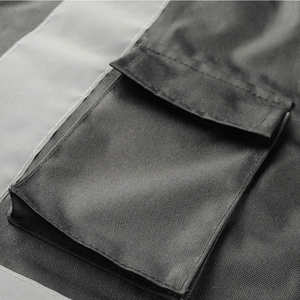 Vestes de sécurité réfléchissantes haute visibilité pour hommes doublure polaire coupe-vent et imperméable veste de sécurité de travail pour homme - Product Image 6