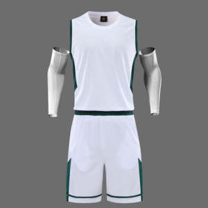 High Quality Quick Dry Breathable <b>Basketball</b> Jersey Set Custom Printed Team Uniform for Summer Wholesale - Product Image 5