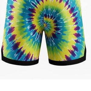 Pantalones Cortos de Malla Personalizados para Hombre, Diseño Sublimado para Equipos, Prendas Inferiores Ligeras de Alto Rendimiento para una Movilidad Superior en la Cancha - Product Image 4