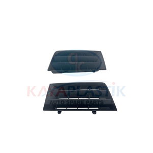 Set Griglia <span class=keywords><strong>Paraurti</strong></span> Anteriore per <span class=keywords><strong>Renault</strong></span> <span class=keywords><strong>Megane</strong></span> 2, Nuovo, in Plastica e ABS, Compatibile con il Numero di Parte 7701476893 - Product Image 3