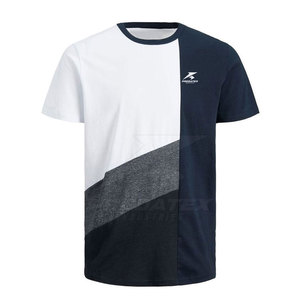 La última camiseta de color personalizada para hombre, camiseta de hombre con logotipo personalizado al por mayor, camiseta de hombre de alta calidad - Product Image 1