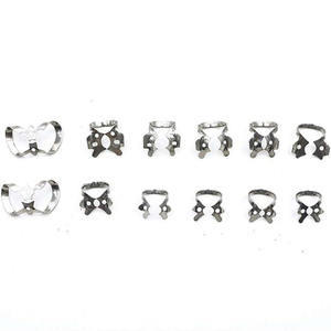 Juego de Instrumentos de Dique Dental de Alta Calidad, Estuche Personalizado, Fuente de Alimentación Manual, Pinzas de Dique Quirúrgicas de Acero Inoxidable Alemán - Product Image 5