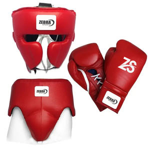 Ensemble de gants de boxe professionnels sur mesure 2025 en cuir PU, évacuation de l'humidité, neuf pour adultes, logo personnalisé, kick-boxing - Product Image 4