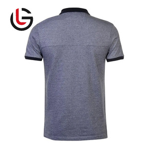 Personalizado de talla grande Casual Golf para Polo Camiseta 100% algodón orgánico Spandex transpirable de punto nuevo hecho Ringer liso impreso - Product Image 6