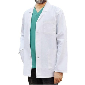 Uniformes hospitaliers respirants à blouse blanche personnalisée, blouse de laboratoire blanche pour médecins et infirmières, vêtements cliniques - Product Image 5