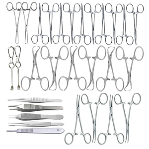 Juego de instrumentos quirúrgicos gastrointestinales profesionales de acero inoxidable de 25 piezas, herramientas manuales para procedimientos digestivos - Product Image 6