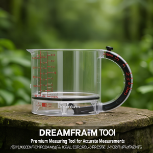 Taza Medidora de Plástico Premium DREAMFARM Big Upcup con Tapa, Capacidad de 500 ml para Mediciones Precisas - Product Image 3