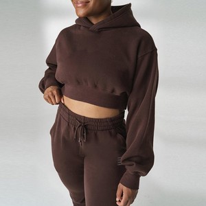 เสื้อกันหนาวมีฮู้ดสำหรับทั้งชายและหญิงผ้าคอตตอน100% ปักลายแนวสตรีทใส่ได้ทั้งชายและหญิงโลโก้ออกแบบได้ตามที่ต้องการ - Product Image 5