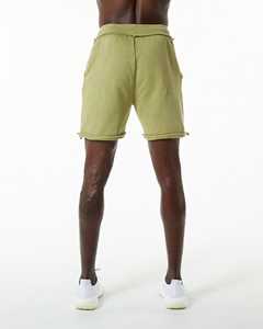 Pantalones cortos lavados con ácido de alta calidad personalizados, pantalones cortos vintage de algodón para hombres - Product Image 2