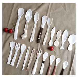 Mother Of Pearl <b>Spoon</b> Ocean pearl shell <b>spoon</b> for coffee tea service and elegant dining décor Vietnam - Product Image 3