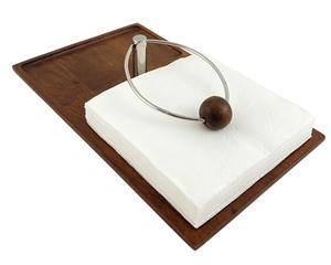 Creative Design Home <b>Kitchen</b> Tabletop <b>Tissue</b> Paper Dining Table Decorative Mango and Acacia Wood Napkin <b>Holder</b> - Product Image 6