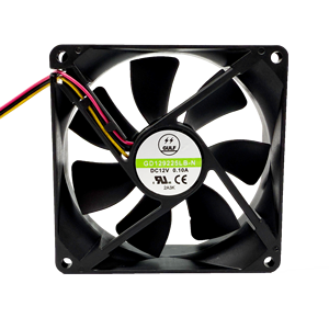 [Stock en vente] DC 12V 92x92x25 Dual Ball 3 fils FG signal IP43 - Product Image 1