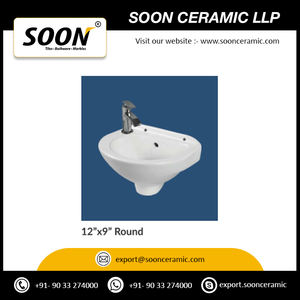 อ่างล้างหน้า14X11เคาน์เตอร์ห้องน้ำทรงกลมสำหรับโรงแรมและบ้านสุดหรู - Product Image 2