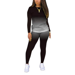 Conjunto Deportivo de Algodón para Mujer, Diseño Personalizado de Fábrica, Conjunto Deportivo Informal de Felpa para Invierno / Fabricante Mayorista de Ropa Informal - Product Image 2