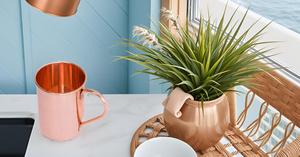 Tazas de mula de Moscú de metal de cobre Classique-Capacidad de tazas sólidas puras hechas a mano 100%-16 oz - Product Image 4