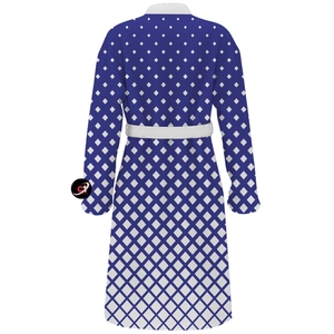 Super Fluffy Aesthetic Unisex zeta phi beta bathrobe for Beauty White Coral Fleece Luxury Hotel <b>Spa</b> Bathrobe with Slippers - Product Image 6