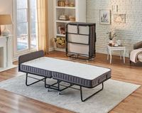 Lit en Fer Pliable Hybride Ergonomique Lit Flexi et Matelas Hybride de Turquie pour Chambre à Coucher Hôtels Écoles Dortoir d'Europe
