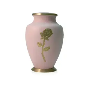 Home Decoration Monarch Urns Alum Funeral Products Cremation Urn For Human Ashes Cremation Supplies From India Wholesale Exporte