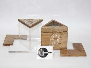 Quemador de incienso tradicional árabe Kefaf Mubkhar quemador acrílico de madera quemador Bakhoor perfumado de carbón al por mayor Ramadán - Product Image 6