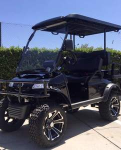 Carrito de Golf Eléctrico Elevado de 2, 4, 6, 8 Plazas, 4x4, Gasolina, Todoterreno, Color Dorado, Diseño Personalizado Gratuito, Bajo Precio - Product Image 2