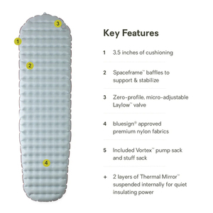 Matras Tidur Camping HOMFUL Ultralight 4 Musim Anti Air 400g - Product Image 3