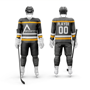 Fourniture directe d'usine personnalisable OEM/ODM transfert de chaleur imprimé séchage rapide respirant maillots de Hockey sur glace équipe personnalisée - Product Image 2