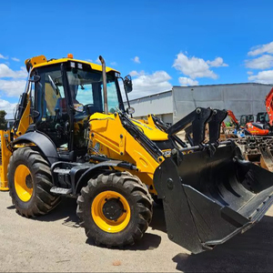 Cargador de ruedas bastante usado 100hp 7Ton/retroexcavadora JCB 3CX para trabajo multipropósito - Product Image 1