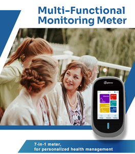 7-in-1 cá nhân sức khỏe Màn hình Meter nhanh chóng kiểm tra cho Glu/Lac/ket/UA/TC/HCT/HB Y Học Trung Quốc Sản phẩm cho Y Học Trung Quốc - Product Image 3