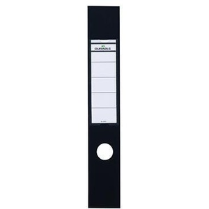 Etiquetas Autoadhesivas Resistentes OrdoFix para Encuadernación, Color Negro, Anchas/Largas, 60 x 390 mm, 10 Etiquetas/Paquete, Accesorios para Carpetas de Archivo - Product Image 1