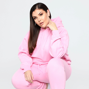 Manteau long de haute qualité pour femmes Streetwear Sweat à capuche zippé en tissu super doux avec poches latérales pour femmes - Product Image 1