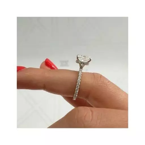 AD <b>Ring</b> Diamond-Inlaid HipHop Fashion <b>Ring</b> Eternity and Vintage Styles Rose Gold and 18K Gold Plated for Engagement - Product Image 3