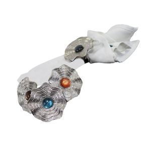 Aluminum Leaf Design Napkin Ring with <b>Table</b> Decor Napkin Holding Attractive Look at Under Your Budget - Product Image 3