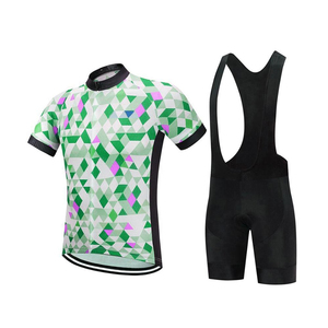 Custom Half Sleeves <b>Cycling</b> Jerseys And <b>Shorts</b> For <b>Men</b> Sublimation Printed Breathable Fabric OEM ODM Uniforms - Product Image 2