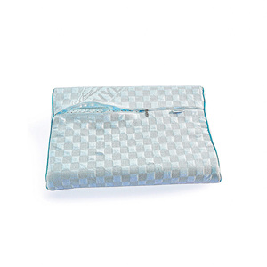 Almohada de espuma viscoelástica ergonómica de estilo moderno OEM ODM con patrón geométrico Suministro de fábrica para uso cómodo en el hogar o el hotel - Product Image 6