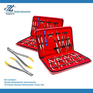 Juego de herramientas de ortodoncia 18 piezas Alicates de Ortodoncia con instrumentos de kit de ortodoncia dental - Product Image 5