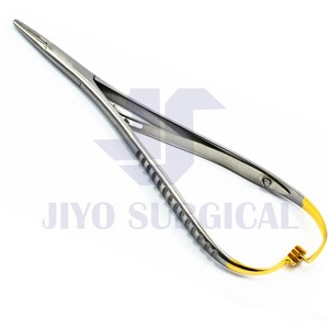 Portaagujas TC Mathieu de acero inoxidable de alta calidad/controlador de aguja quirúrgico para manipulación de tejidos - Product Image 5